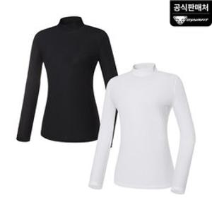 [다이나핏 공식](택가 59,000원) 여성 리볼트 하이넥 긴팔티_YWM23209