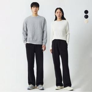 [JAJU/자주] 유니 스웨트 스트레이트 팬츠 3종택1