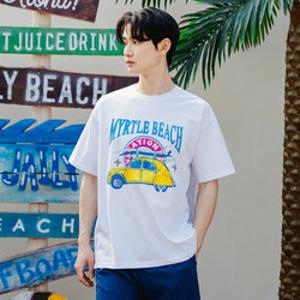앨빈클로 MYRTLE BEACH 오버핏 반팔티 AST4540 (6 COLOR)