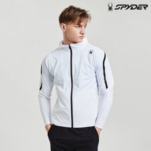 [스파이더] 남성 헥센 냉감 4WAY 후드 집업 자켓 SPJPCNFT203MWHT