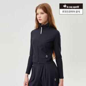 [르꼬끄공식] [60% OFF] 여성 쿨코테 골지 집업 (QP222OFT41)