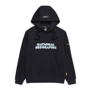 내셔널지오그래픽 N243UHD910 루코스 빅로고 후디 NAVY