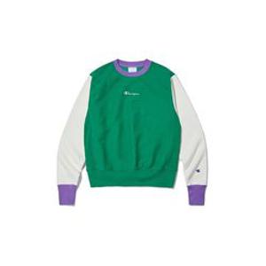 [챔피온]여성 오버핏 Reverse Weave 기모 스웨트셔츠 그린 CKTS