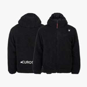 [스파이더] 공용 유로스포츠 플리스 집업 SPIWCNJK222UBLK