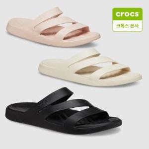 [백화점][크록스 본사][택가54,900원]여성 겟어웨이 스트래피 샌들W 209587 3종 택1