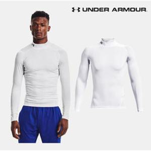 [백화점][언더아머(백)]남성 HeatGear 아머 모크 긴팔 티셔츠 1369606-100