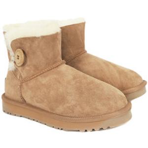 오즈어그웨어 UGG 클래식 미니 버튼 양털부츠 (OUW104-CHESTNUT)