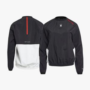 [스파이더] 공용 프로웹 트레이닝 긴팔 웜업 SPHFCNRL202UBLK