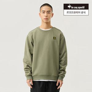 [르꼬끄공식] [30% OFF] 유니 에센셜 레귤러핏 맨투맨 (QQ123LFS11)