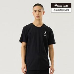[르꼬끄공식] [30% OFF] 유니 베이직 스몰로고 레귤러핏 반팔티셔츠 (QQ123LRS11)