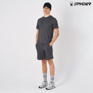 [스파이더] 남성 냉감 트리코트 4.5부 팬츠 SPKMCNTR201MCGR