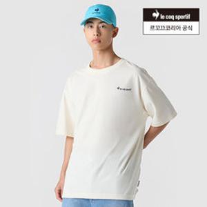 [르꼬끄공식] [30% OFF] 유니 헤리티지 그래픽 루즈핏 반팔티셔츠 (QQ123LRS25)