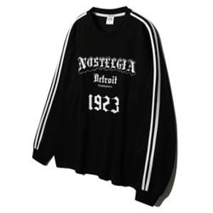 앨빈클로 노스텔지아 트랙 오버핏 긴팔티 AVT936 (2 COLOR)