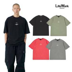 [라이프워크] 공용) 피그먼트 스몰라독 반팔 티셔츠_LW245TS100