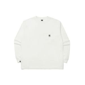 [코닥어패럴] 에어로쿨 포켓 긴팔 티셔츠 WHITE