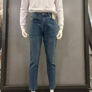뱅뱅 HC04 봄여름 남녀공용 밑위긴 스판청바지 NQL204