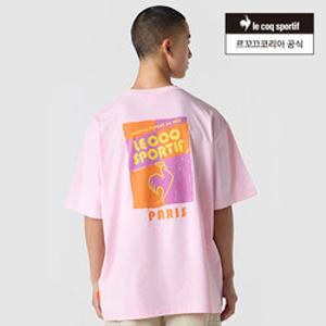 [르꼬끄공식] [30% OFF] 유니 듀얼플렉스 루즈핏 그래픽 반팔티셔츠 (QQ223LRS42)