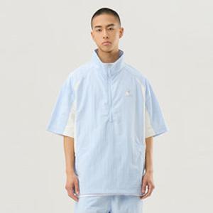 [르꼬끄공식] 유니 경량 우븐 루즈핏 반팔 아노락 자켓 (QQ223LJK42)