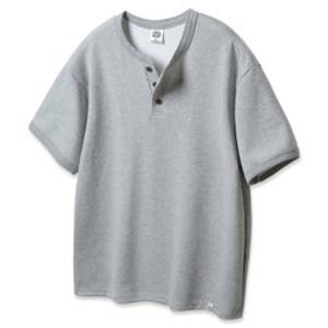 앨빈클로 3버튼 헨리넥 루즈핏 반팔티 AST4773 (5 COLOR)