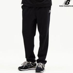 뉴발란스 NBMLE21013-BK 에센셜 싱글메쉬 스트레이트 팬츠 남녀공용 트레이닝 긴바지