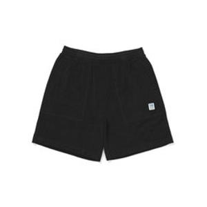 [코닥어패럴] 테리 4부 반바지 BLACK