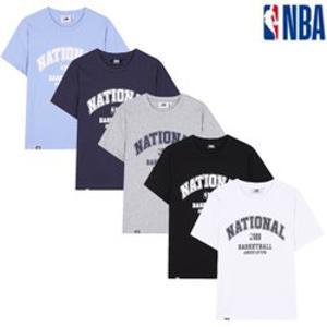 [백화점][NBA]N159ST262P 남녀공용 엔비에이 반팔티 티셔츠 라운드티 레터링 빅사이즈