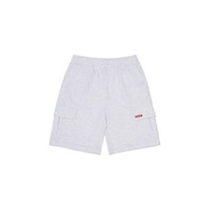 [코닥어패럴] 브리즈팝 메쉬텍스쳐 6부 반바지 키즈 WHITE MELANGE