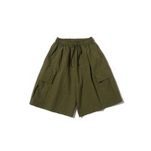 [카고브로스]NYLON CARGO BERMUDA PANTS (KHAKI)