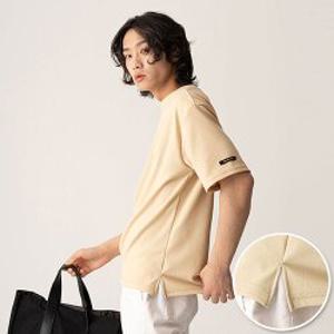 엘라모 무지 리버풀 트임 반팔 티셔츠 남녀공용 S~4XL 빅사이즈