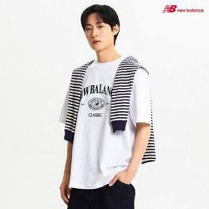 [뉴발란스]뉴발란스 공용 헤리티지 반팔티 NBNEE21113 화이트
