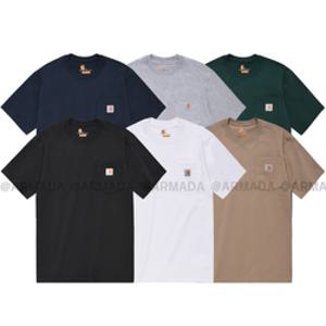 [칼하트]칼하트 K87 워크웨어 포켓 반팔티셔츠(40colors)