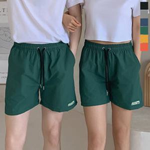 텐제로 썸머 커플룩 초경량 나일론 6컬러 4부 레저 숏팬츠 반바지 빠른건조 비치 여행 수영 TZ25317P