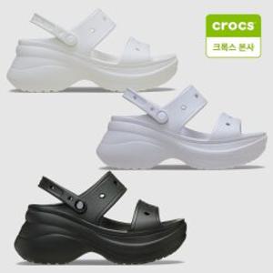 [백화점][크록스 본사]여성 베이 샌들 206749 3종 택1