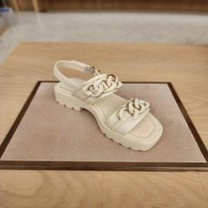 [백화점][탠디] 탠디 수입화 여성 샌들 G25012 IVORY 앞3CM 뒤6CM G25012IVORY