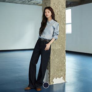 [지오다노/본사] 415954 노정의 베이직 MW 스트레이트 데님