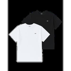 [백화점][널디] 스몰 로고 반팔 티셔츠 2PACK(25FW) PNEF25ST06 SMALL LOGO S S T-SHIRT 2PACK(25FW) PNEF25ST06