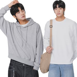 앨빈클로베스트베이직1+1SET후드집업맨투맨긴팔긴바지특가