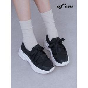 [오브엠]레이스업 리본 스니커즈_SCLDF503 (4color)