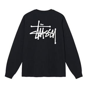 STUSSY BASIC LONG SLEEVE STUSSY TEE