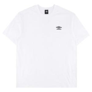 엄브로 에센셜 스몰로고 반팔 티셔츠 UR123CRS19WHT