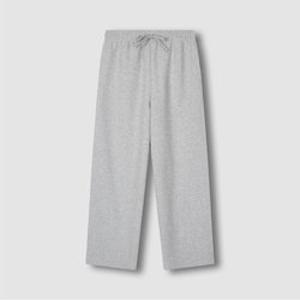 [JAJU/자주] [공용] 스웨트 스트레이트 팬츠 [S~XL]_멜란지 그레이