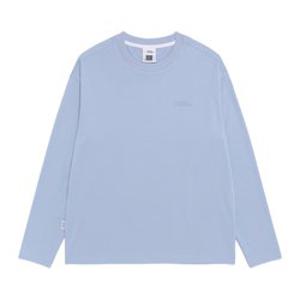 내셔널지오그래픽 N265UTS901 수피마 세미오버핏 긴팔 티셔츠 STORM BLUE