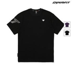 [백화점][다이나핏] (택가 69,000원) 블랙 FLIP (플립) 반팔티 YUM24228Z1