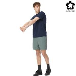 [백화점]뮬라웨어 공용 유니 베이직 우븐 쇼츠 AUNESP711-DGN-YDP