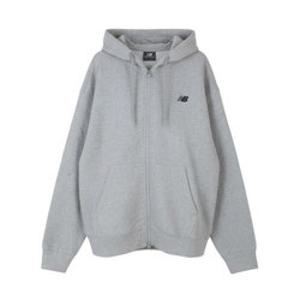 뉴발란스후드집업 XQS NBMDGCO103-AC UNI 에센셜 스몰로고 후드집업 (SEMI OVER FIT)