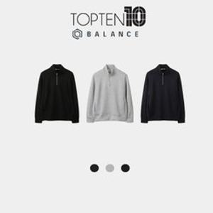 [백화점][정가49900원]탑텐밸런스 남성 스쿠바 하프집업 MBG5TR1901 BS