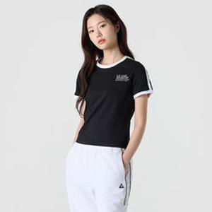 [르꼬끄공식] 여성 선데이 크롭 반팔티 QR122LRS33