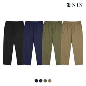 [NIX]남) 저온스 코튼 컬러 풀밴딩 크롭 테이퍼드 치노 (4COLOR)(FNQMDYI110M)