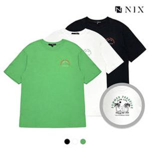 [NIX]유니) 뒤판 파라다이스 반팔티셔츠(FNPMCTR780P)