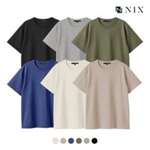 [NIX]유니) 슬럽 솔리드 워싱 티셔츠(FNQMCTR703P)